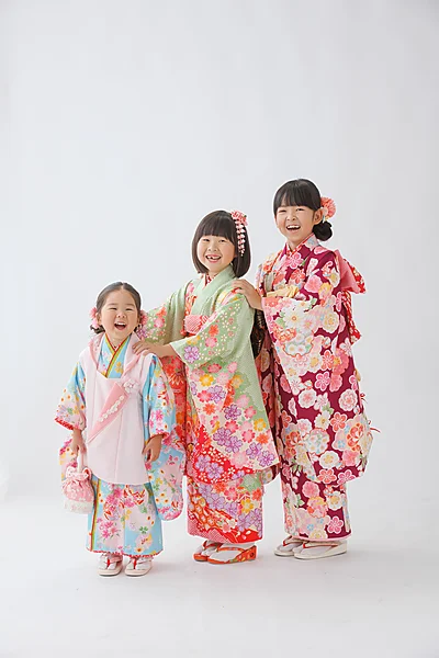 七五三 3姉妹 着物