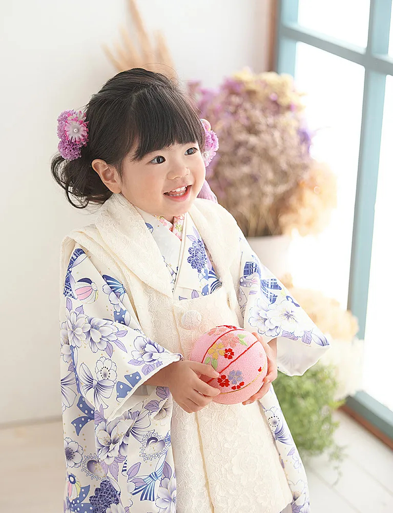 浜松市舘山寺町ササダ写真館の七五三写真（家族写真・着物姿）